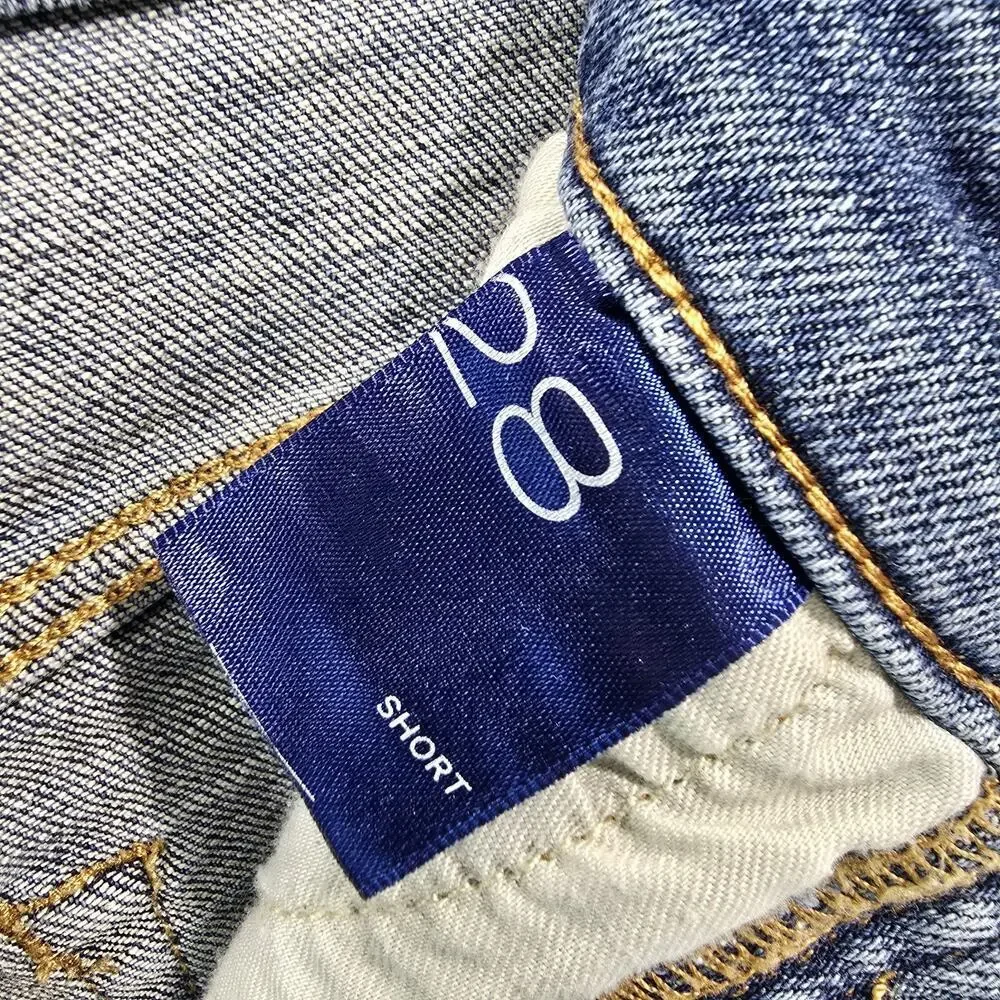 Anthropologie Shorts Womens 28 High Rise Denim Jean Pilcro Cuffed Tie Dye - Picture 9 of 14